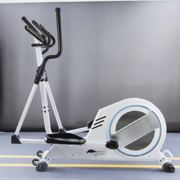 Эллиптический тренажер Белый / Эффективный, помогает укрепить здоровье и физическую форму